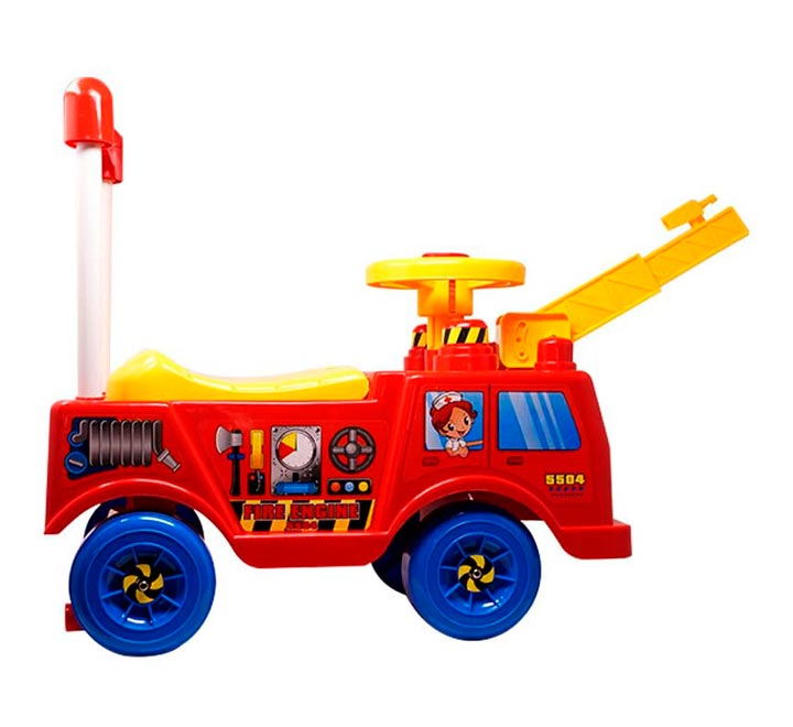 carrito montable de bombero